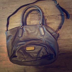 Marc by Marc Jacobs Charcoal leather handbag